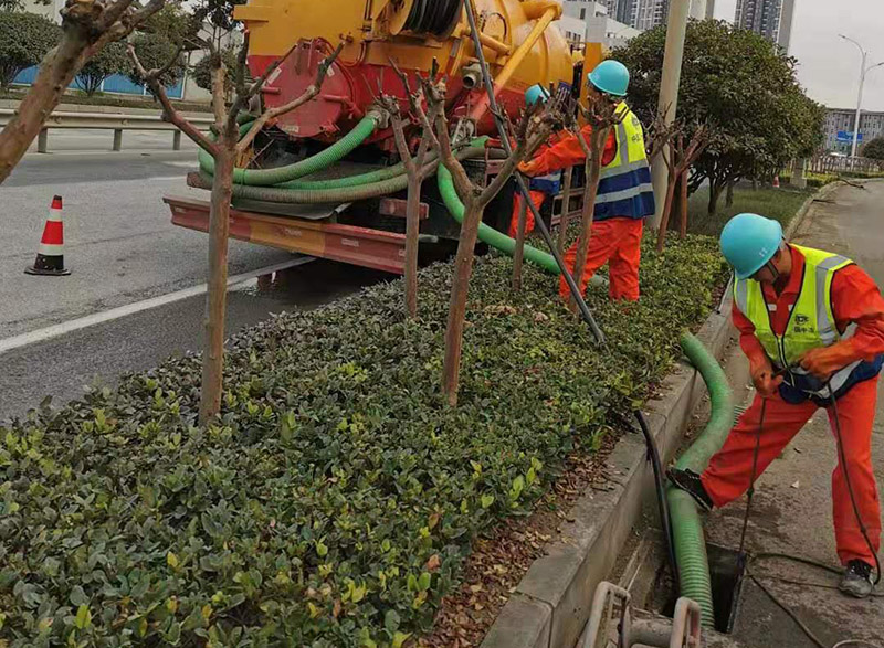 花垣市政管道清淤
